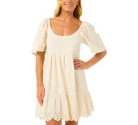Rip Curl - Kleid aus Baumwolle/Leinen - San Carlos La Joya S/S Mini W Lily für Damen aus Baumwolle - Größe M - Beige Beige M