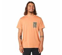 Rip Curl Kurzarm-T-Shirt für Herren, Desti Animals, Orange