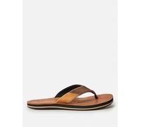 Rip Curl Leder-Zehentrenner "Oxford" in Hellbraun - Größe 40 | Herrensandalen