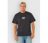Rip Curl Medina Inner Vision Spray T-Shirt washed black Herren Gr. XL