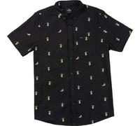 Rip Curl Men's Hula Breach Short Sleeve Shirt Black M