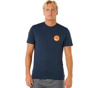 Rip Curl Men's Pacific Rinse Stacked Tee Dark Navy XL