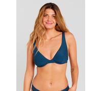 Rip Curl Modern Rib B/C Cup Bikini Top dark blue Damen Gr. XL