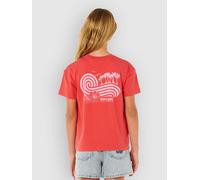 Rip Curl Ocean Break Relaxed Kids T-Shirt deep red Mädchen Gr. T12