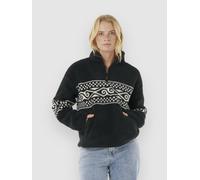 Rip Curl Oceanic Cosmic Kiss Polar Half-Zip Fleece Pullover washed black Damen Gr. M