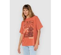 Rip Curl Oceanic Heritage T-Shirt brick Damen Gr. M