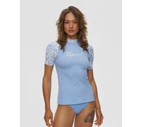Rip Curl Pacific Coast Upf Ss Rashvest Damen-badetop 1a3wrv-79 Blau M
