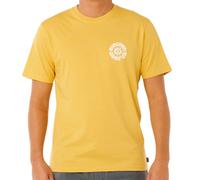 Rip Curl - Pacific Rinse Circle Tee - T-Shirt, Gr. XXL, gelb (Ochre)