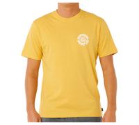 Rip Curl - Pacific Rinse Circle Tee - T-Shirt, Gr. XXL, gelb (Ochre)