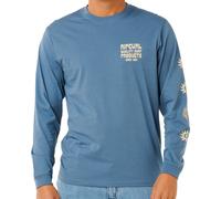 Rip Curl Pacific Rinse Longsleeve bluefin Herren Gr. L