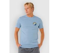 Rip Curl - Pacific Rinse Stacked Tee - T-Shirt, Gr. M, blau (FadedDenim)
