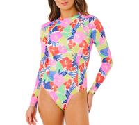 Rip Curl - Party Wave Upf Surf Suit Multi für Damen - Größe M - Rosa Rosa M