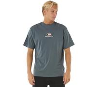 Rip Curl Pill Icon Herren-T-Shirt, kurzärmelig, Pine Night, M