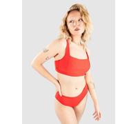 Rip Curl Premium Surf D-Dd Crop Bikini Top hibiscus red Damen Gr. XS