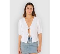 Rip Curl Premium Surf Holiday Short Sleeve Blouse Weiß XS Frau