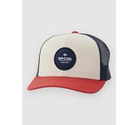 Rip Curl Herren Cap Routine Curve Trucker, Größe:OneSize, Farben:White/Navy/red