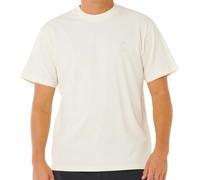 RipCurl Search Embroidery Tee bone (3021) M