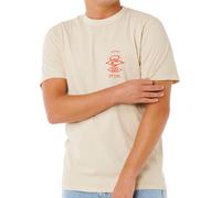 Rip Curl Search Icon T-Shirt vintage white Herren Gr. XS