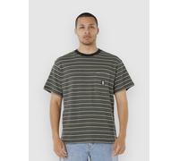 Rip Curl Search Stripe T-Shirt black Herren Gr. XXL