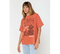 Rip Curl Shirt "Oceanic Heritage" in Orange - Größe L | Damen Tops