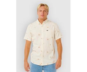 Rip Curl Skelly Breach Hemd off white Herren Gr. S