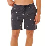 Rip Curl Skelly Breach Volley Swimming Shorts Schwarz M Mann
