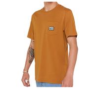 Rip Curl - Sportline Badge S/S Tee - T-Shirt, Gr. S, orange (Bronze)