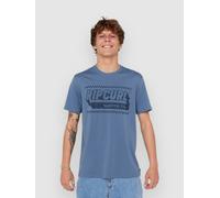 Rip Curl Sportline Invader Kurzarm-t-shirt S Bluefin