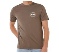 Rip Curl - Staple Tee - T-Shirt, Gr. S, braun (Rock)