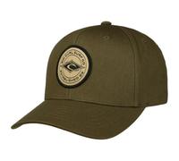 Rip Curl Stapler Cap Basecap Baseballcap Baumwollcap Snapback Damen/Herren - Snapback, mit Schirm Frühling-Sommer Herbst-Winter Frühjahr Sommer Herbst Winter - One Size dunkelgrün