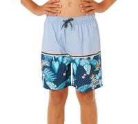 Rip Curl - Streamline Stripe Volley Badeshorts Jungen faded denim