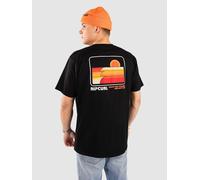 RipCurl Surf Revival Stacked Tee black (90) M