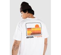 Rip Curl Surf Revival Stacked T-Shirt white Herren Gr. S