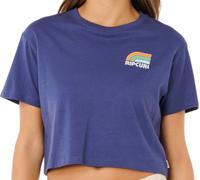 RipCurl Surf Side Cropped Tee navy (0049) L