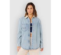 Rip Curl Surf Side Relaxed Denim Hemd washed blue Damen Gr. S