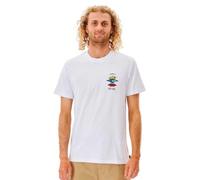 Rip Curl - T-Shirt mit kurzen Ärmeln The Search Icon für Herren - Bequem und stylisch - Auffälliges Logo - Klassischer Schnitt - 100% Baumwolle