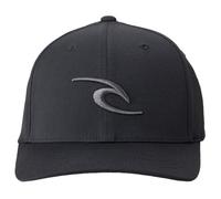 Rip Curl - Tepan 2.0 Flexfit Cap - Cap, Gr. One Size, grau/schwarz (Black)