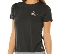 Rip Curl - Women's Tide Line Standard Tee - T-Shirt, Gr. L, schwarz (WashedBlack)