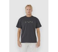 Rip Curl Vaporcool 3 Stacks T-Shirt washed black Herren Gr. M