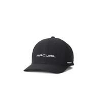 Rip Curl Vaporcool Aerotech Flexfit Baseballmütze für Herren, Schwarz 261, Einheitsgröße