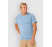 Rip Curl Vaporcool Search 3 Stacks T-Shirt faded denim Herren Gr. M