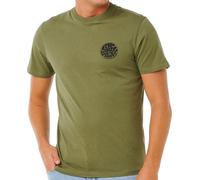 Rip Curl Wettie Icon Short Sleeve T-shirt Grün XL Mann
