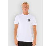 Rip Curl Wettie Icon T-Shirt optical white Herren Gr. M
