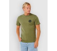 Rip Curl Wettie Icon Short Sleeve T-shirt Grün L Mann