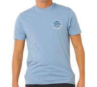 RipCurl Wettie Passage Icon Tee faded denim (4737) S