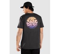 Rip Curl Wettie Passage Icon T-Shirt washed black Herren Gr. S