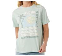 Rip Curl - Women's Aloha Hotel Relaxed Tee - T-Shirt, Gr. L, grau (LightMoss)