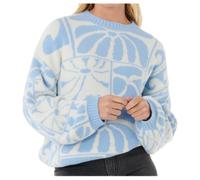 Rip Curl - Women's AOTS - TY Williams Jacquard Crew - Pullover, Gr. L, grau (Blue)
