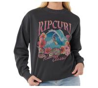 Rip Curl - Women's Hawaii Classic Heritage Crew - Pullover, Gr. S, grau (WashedBlack)