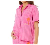 Rip Curl - Women's Hotel Malibu Embroid Shirt - Bluse, Gr. XL, rosa (SuperPink)